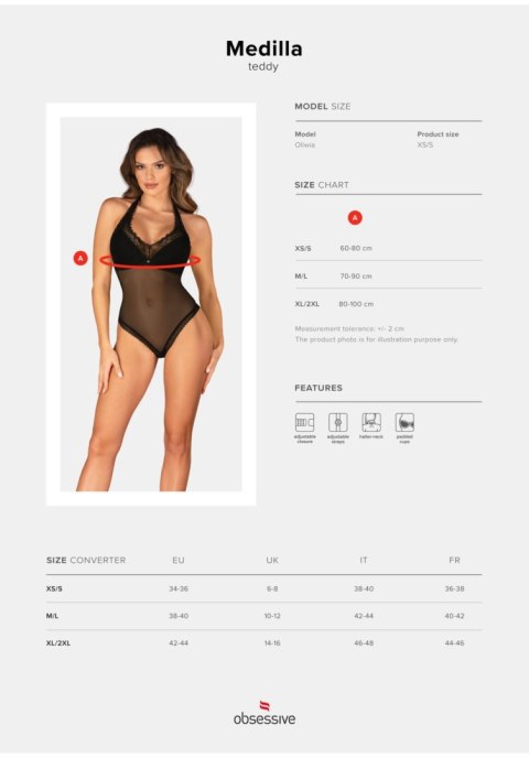 Obsessive - Body - Medilla body M/L Obsessive - Body - Medilla body M/L