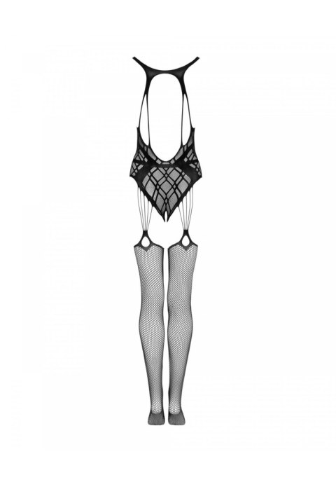 Obsessive - Bodystocking G324 czarny XL/XXL Obsessive - Bodystocking G324 czarny XL/XXL