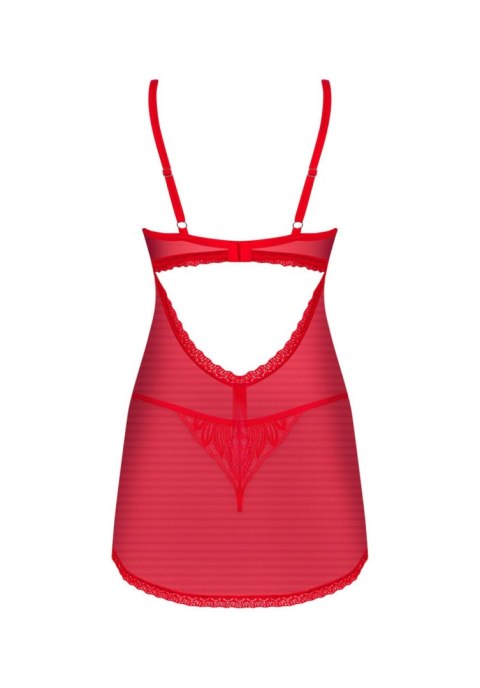 Obsessive - Babydoll - Chilisa babydoll i stringi XS/S Obsessive - Babydoll - Chilisa babydoll i stringi XS/S