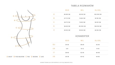 Obsessive - Biustonosz - Donarella biustonosz XS/S Obsessive - Biustonosz - Donarella biustonosz XS/S