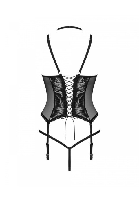 Obsessive - Gorset - Alessya gorset czarny XS/S Obsessive - Gorset - Alessya gorset czarny XS/S