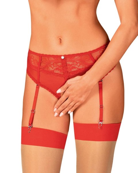 Obsessive - Figi - Dagmarie figi z paskami do pończoch XL/2XL Obsessive - Figi - Dagmarie figi z paskami do pończoch XL/2XL