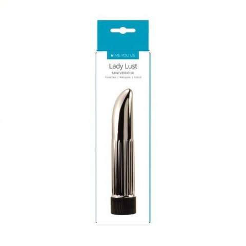 Wibrator- Me You Us Lady Lust Mini Vibrator Silver Wibrator- Me You Us Lady Lust Mini Vibrator Silver