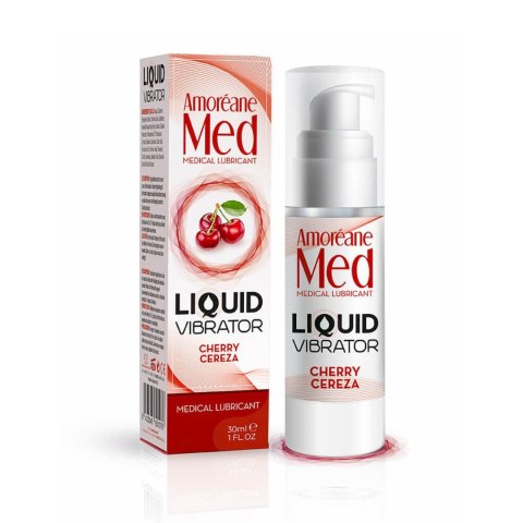 Żel/sprej-Liquid Vibrator Cherry 30ml. Żel/sprej-Liquid Vibrator Cherry 30ml.