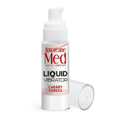 Żel/sprej-Liquid Vibrator Cherry 30ml. Żel/sprej-Liquid Vibrator Cherry 30ml.