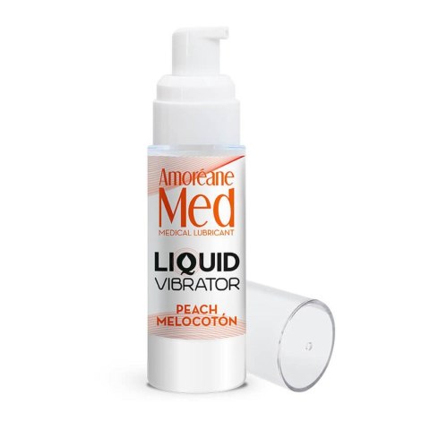 Żel/sprej-Liquid Vibrator Peach 30ml. Żel/sprej-Liquid Vibrator Peach 30ml.