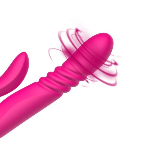 Deluxe Twirling Vibrating Thruster RED Deluxe Twirling Vibrating Thruster RED
