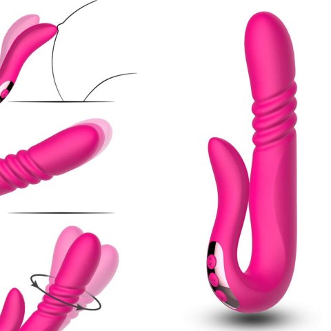 Deluxe Twirling Vibrating Thruster RED Deluxe Twirling Vibrating Thruster RED