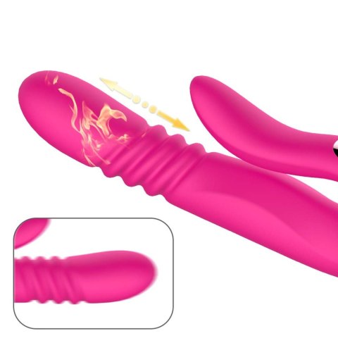 Deluxe Twirling Vibrating Thruster RED Deluxe Twirling Vibrating Thruster RED