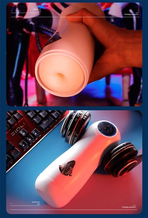 Interactive Voice 9 Vibration Speeds 9 Sucking Speeds Automatic sucking Interactive Voice 9 Vibration Speeds 9 Sucking Speeds Automatic sucking