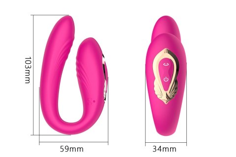 Rotating wearable dual vibrator Rotating wearable dual vibrator