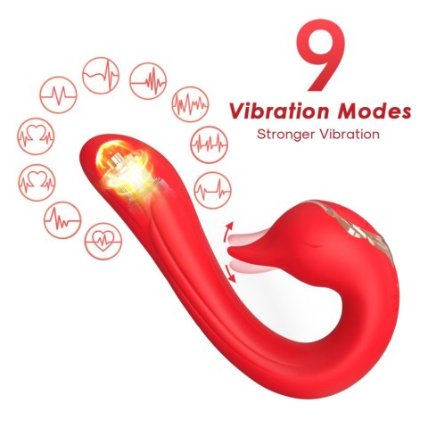 Swan Red, 9 vibration functions Swan Red, 9 vibration functions