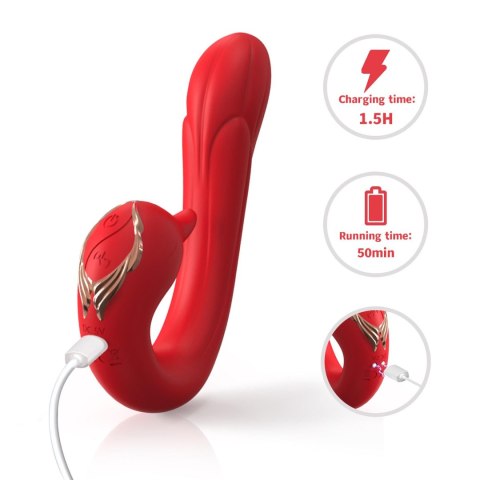 Swan Red, 9 vibration functions Swan Red, 9 vibration functions