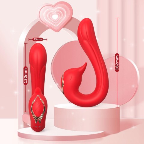 Swan Red, 9 vibration functions Swan Red, 9 vibration functions