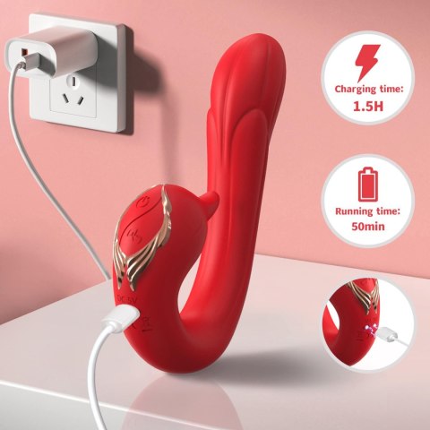 Swan Red, 9 vibration functions Swan Red, 9 vibration functions