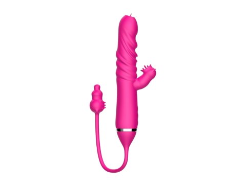 Tongue licking Triple Stimulation Thrusting Vibrator Tongue licking Triple Stimulation Thrusting Vibrator