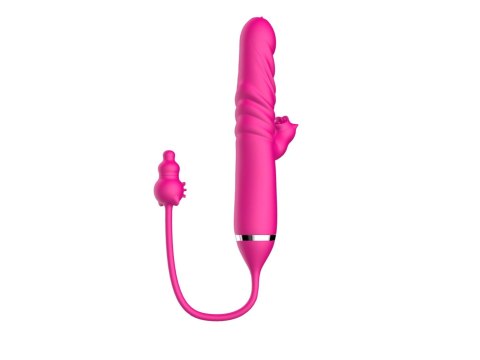 Tongue licking Triple Stimulation Thrusting Vibrator Tongue licking Triple Stimulation Thrusting Vibrator