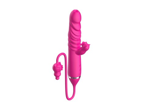 Tongue licking Triple Stimulation Thrusting Vibrator Tongue licking Triple Stimulation Thrusting Vibrator