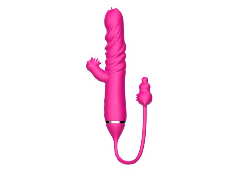 Tongue licking Triple Stimulation Thrusting Vibrator Tongue licking Triple Stimulation Thrusting Vibrator
