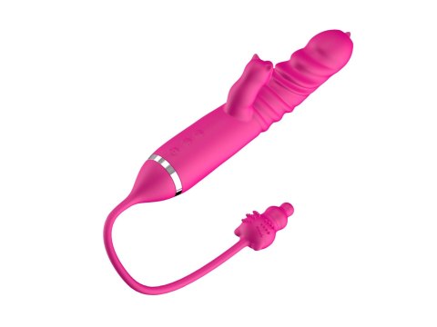 Tongue licking Triple Stimulation Thrusting Vibrator Tongue licking Triple Stimulation Thrusting Vibrator