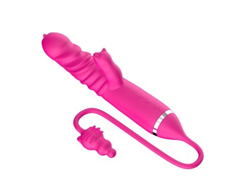 Tongue licking Triple Stimulation Thrusting Vibrator Tongue licking Triple Stimulation Thrusting Vibrator