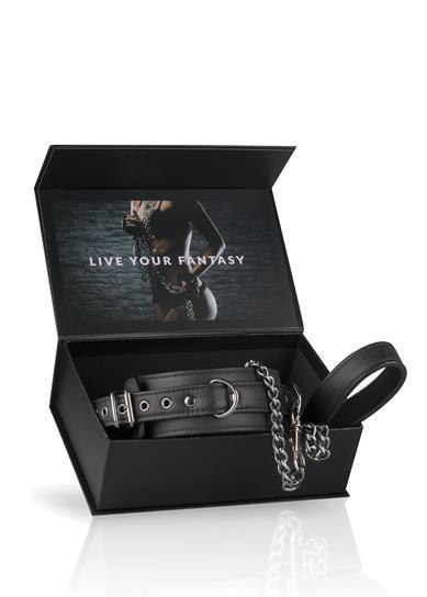 Wiązania-Fetish collar with leash Wiązania-Fetish collar with leash
