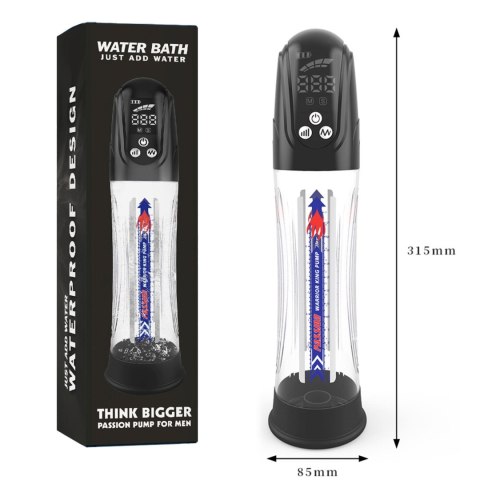 Pompka-Electric water pump, LCD, magnetic USB, 4 speeds Pompka-Electric water pump, LCD, magnetic USB, 4 speeds