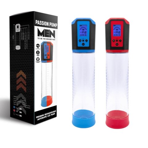 Pompka- PASSION PUMP, PREMIUM RECHARGEABLE AUTOMATIC LCD PUMP Pompka- PASSION PUMP, PREMIUM RECHARGEABLE AUTOMATIC LCD PUMP