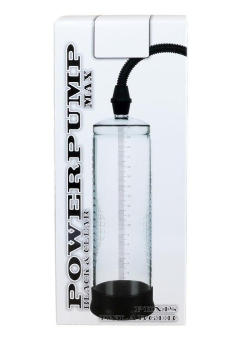 Pompka-Powerpump MAX - Black&Clear Pompka-Powerpump MAX - Black&Clear