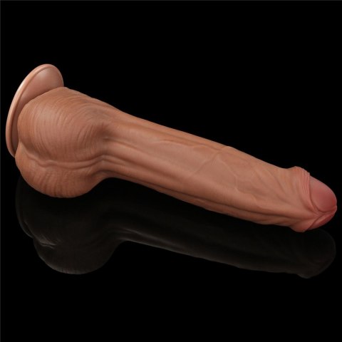 11.5'' King Sized Sliding Skin Dual Layer Dong Brown 11.5'' King Sized Sliding Skin Dual Layer Dong Brown