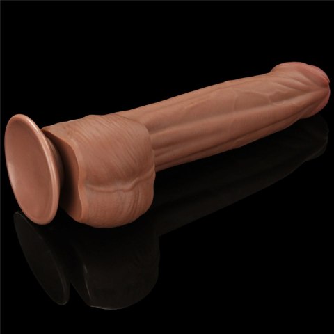 11.5'' King Sized Sliding Skin Dual Layer Dong Brown 11.5'' King Sized Sliding Skin Dual Layer Dong Brown