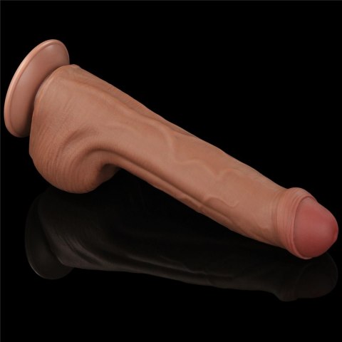 11.5'' King Sized Sliding Skin Dual Layer Dong Brown 11.5'' King Sized Sliding Skin Dual Layer Dong Brown