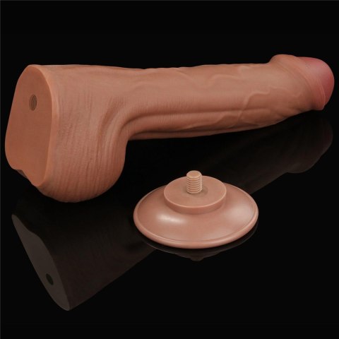 11.5'' King Sized Sliding Skin Dual Layer Dong Brown 11.5'' King Sized Sliding Skin Dual Layer Dong Brown