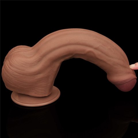 11.5'' King Sized Sliding Skin Dual Layer Dong Brown 11.5'' King Sized Sliding Skin Dual Layer Dong Brown