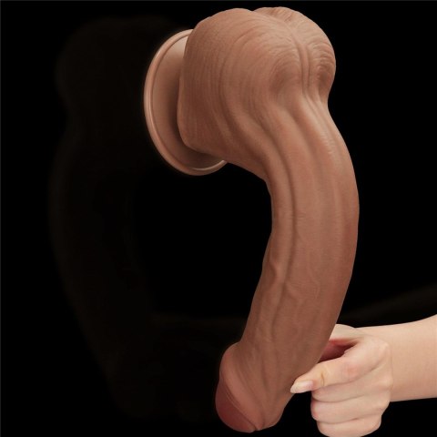 11.5'' King Sized Sliding Skin Dual Layer Dong Brown 11.5'' King Sized Sliding Skin Dual Layer Dong Brown