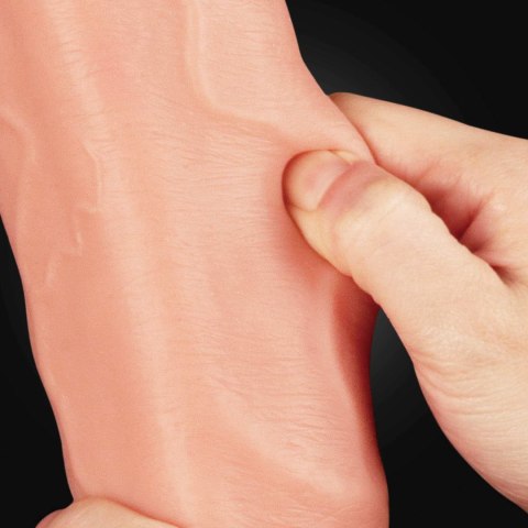 12"" Dual Layered Platinum Silicone Cock 12"" Dual Layered Platinum Silicone Cock