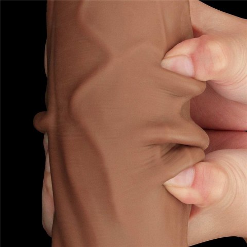 12'' King Sized Sliding Skin Dual Layer Dong Brown 12'' King Sized Sliding Skin Dual Layer Dong Brown