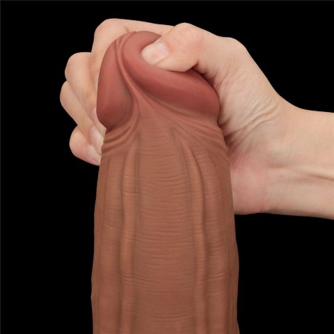 12'' King Sized Sliding Skin Dual Layer Dong Brown 12'' King Sized Sliding Skin Dual Layer Dong Brown