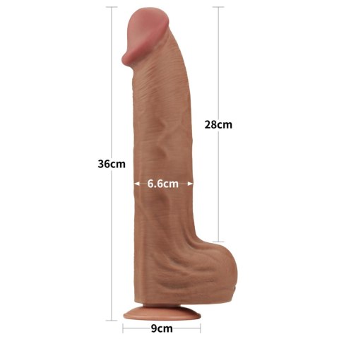 14'' King Sized Sliding Skin Dual Layer Dong Brown 14'' King Sized Sliding Skin Dual Layer Dong Brown