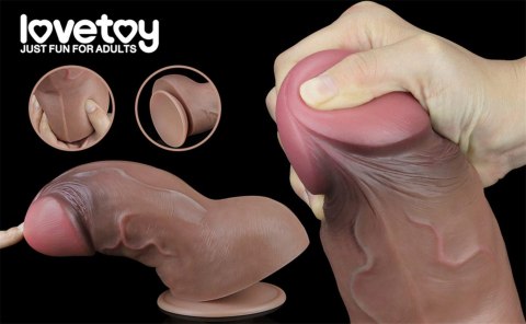 7.0'' Dual Layered Platinum Silicone Cock 7.0'' Dual Layered Platinum Silicone Cock