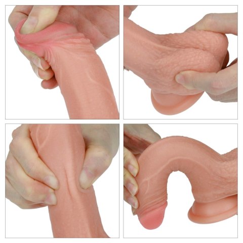 7'' Dual layered Platinum Silicone Cock 7'' Dual layered Platinum Silicone Cock