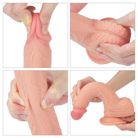 8.5'' Dual layered Platinum Silicone Cock 8.5'' Dual layered Platinum Silicone Cock
