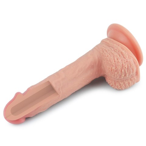 8.5'' Dual layered Platinum Silicone Cock 8.5'' Dual layered Platinum Silicone Cock