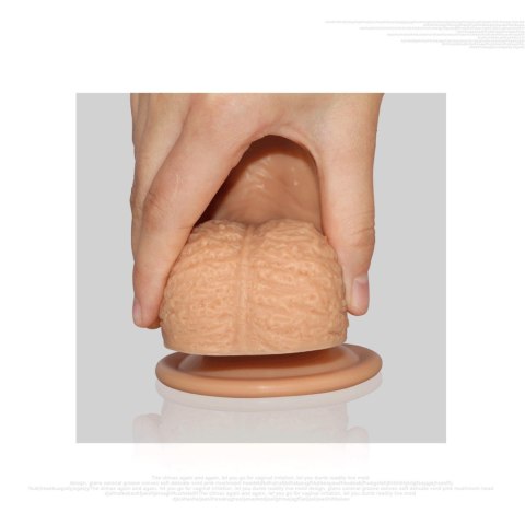 8.5'' Dual layered Platinum Silicone Cock 8.5'' Dual layered Platinum Silicone Cock