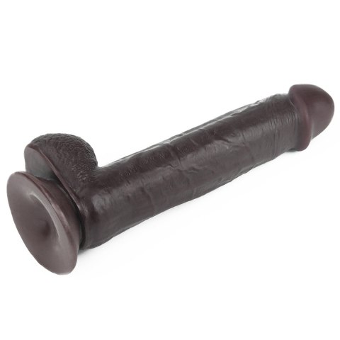 9.0'' Sliding Skin Dual Layer Dong - Black 9.0'' Sliding Skin Dual Layer Dong - Black