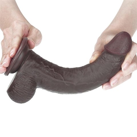9'' Sliding Skin Dual Layer Dong - Black 9'' Sliding Skin Dual Layer Dong - Black