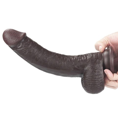 9'' Sliding Skin Dual Layer Dong - Black 9'' Sliding Skin Dual Layer Dong - Black