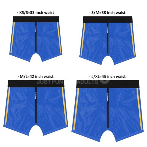 Chic Strap-On shorts (32 - 35 inch waist) Blue Chic Strap-On shorts (32 - 35 inch waist) Blue