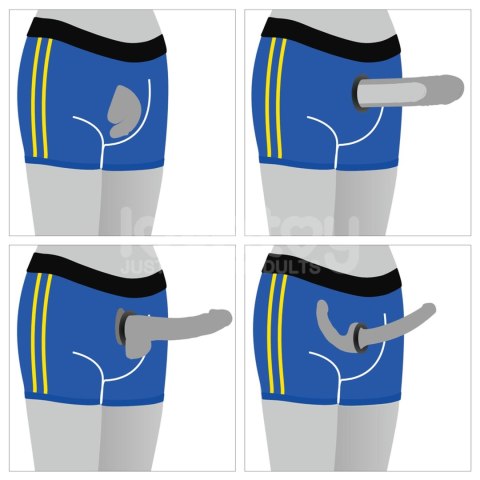 Chic Strap-On shorts (32 - 35 inch waist) Blue Chic Strap-On shorts (32 - 35 inch waist) Blue