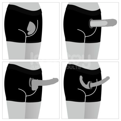 Chic Strap-On shorts (36 - 39 inch waist) Black Chic Strap-On shorts (36 - 39 inch waist) Black